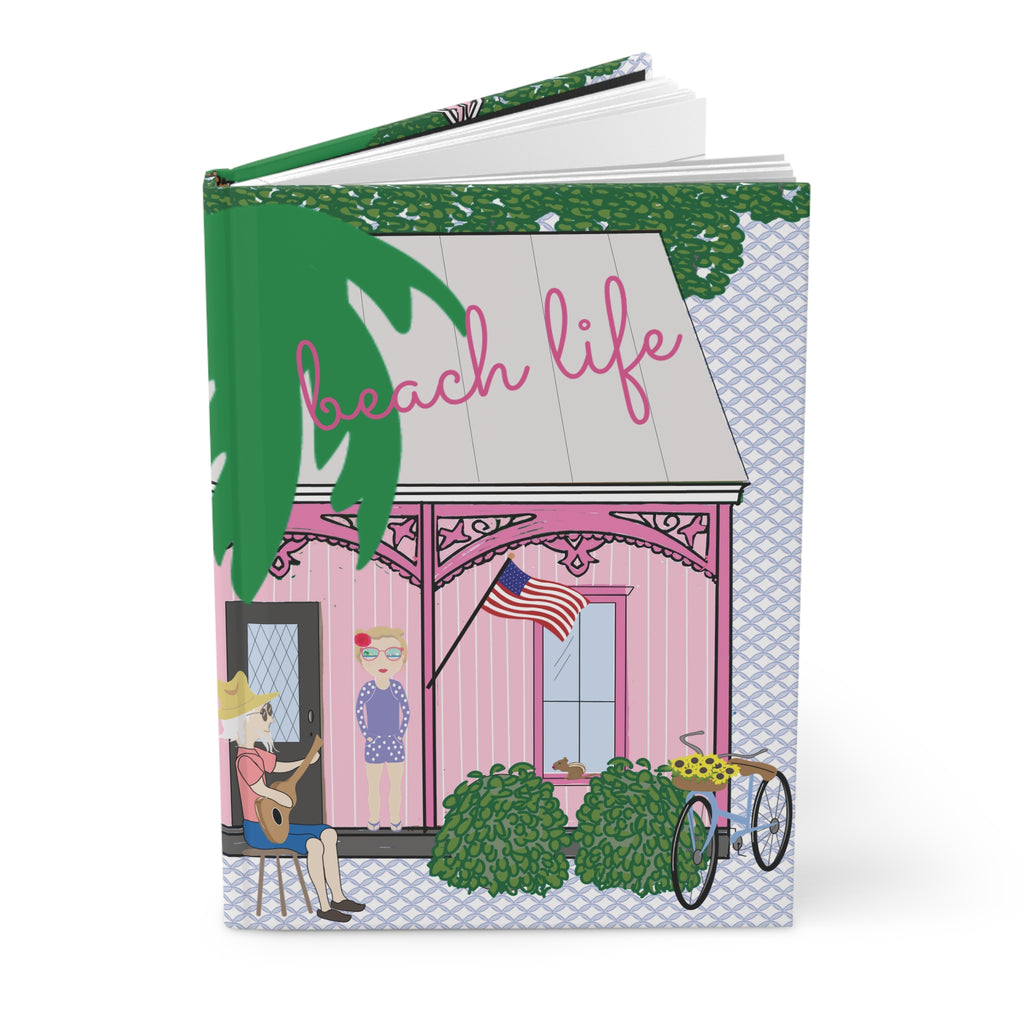 Beach Life Hardcover Journal