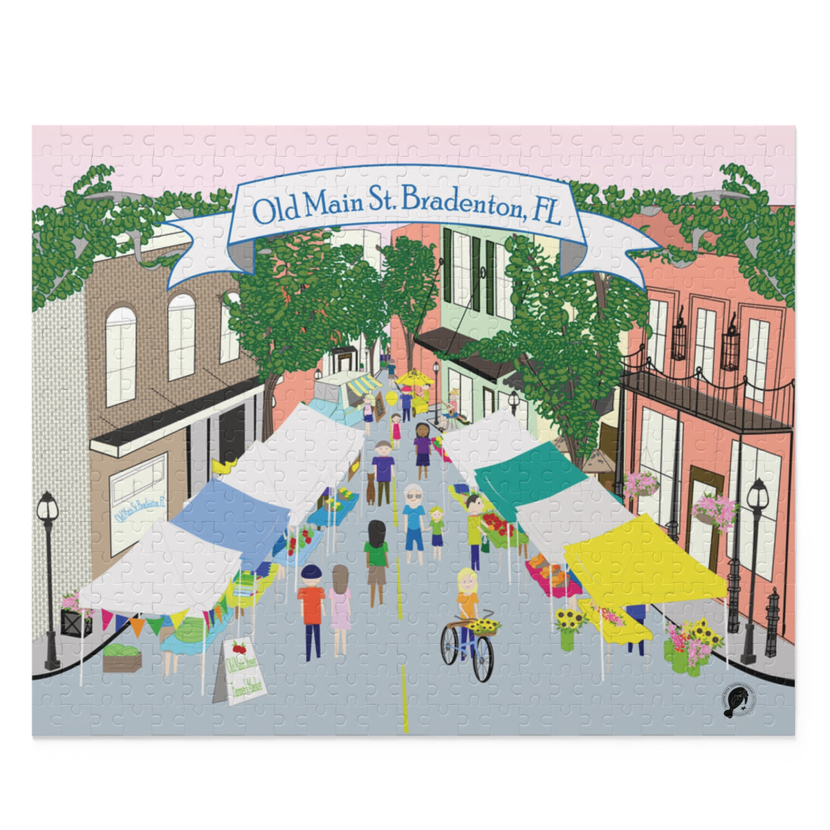 Old Main St Bradenton FL Puzzle (500-Piece)
