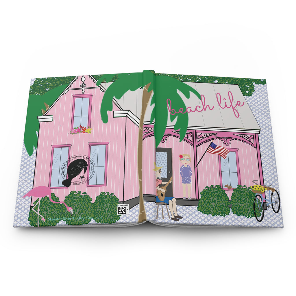Beach Life Hardcover Journal