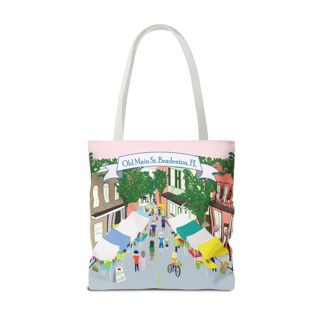 Old Main Street Bradenton Tote Bag