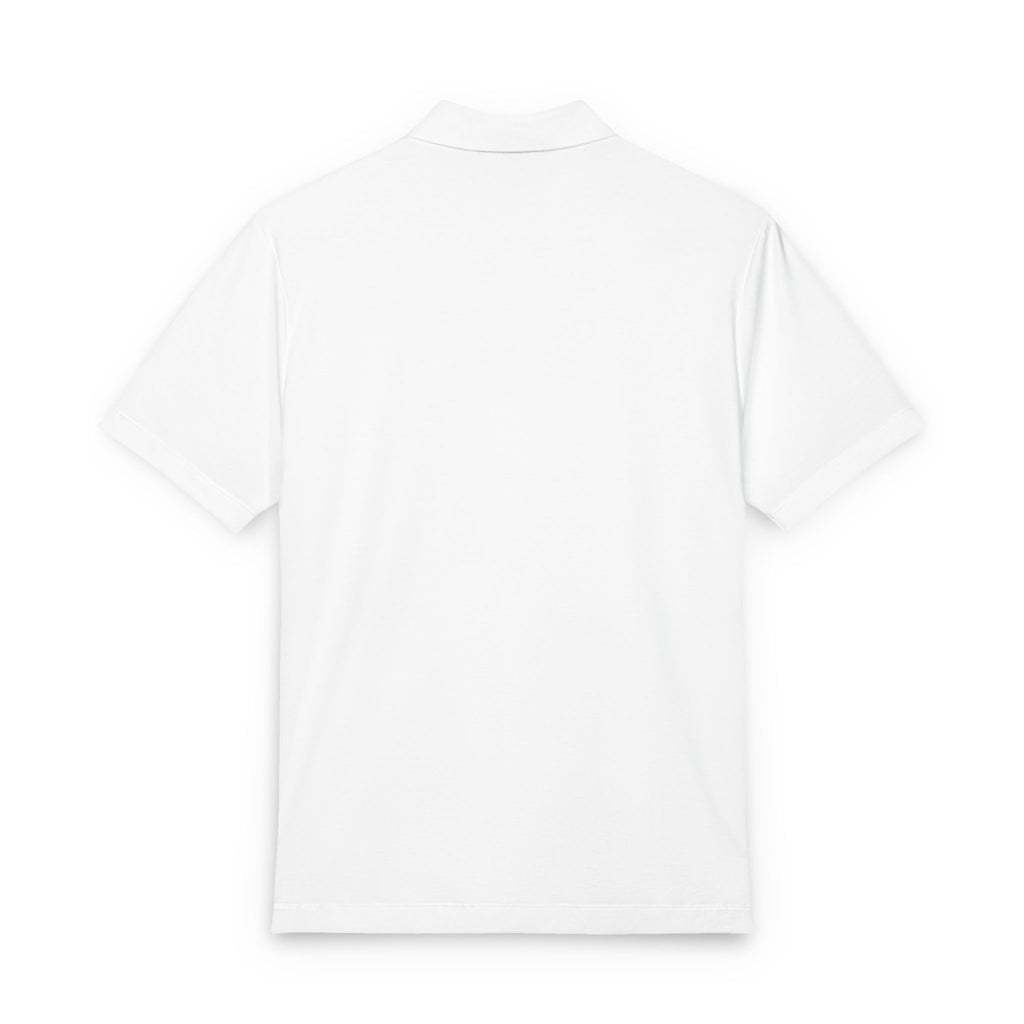 Manatee River Trading Co Embroidered Emblem -  Men's Stretch Jersey Polo