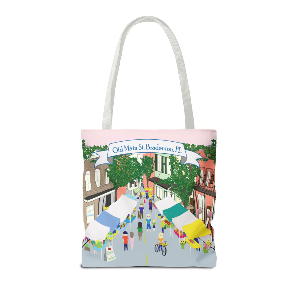 Old Main Street Bradenton Tote Bag