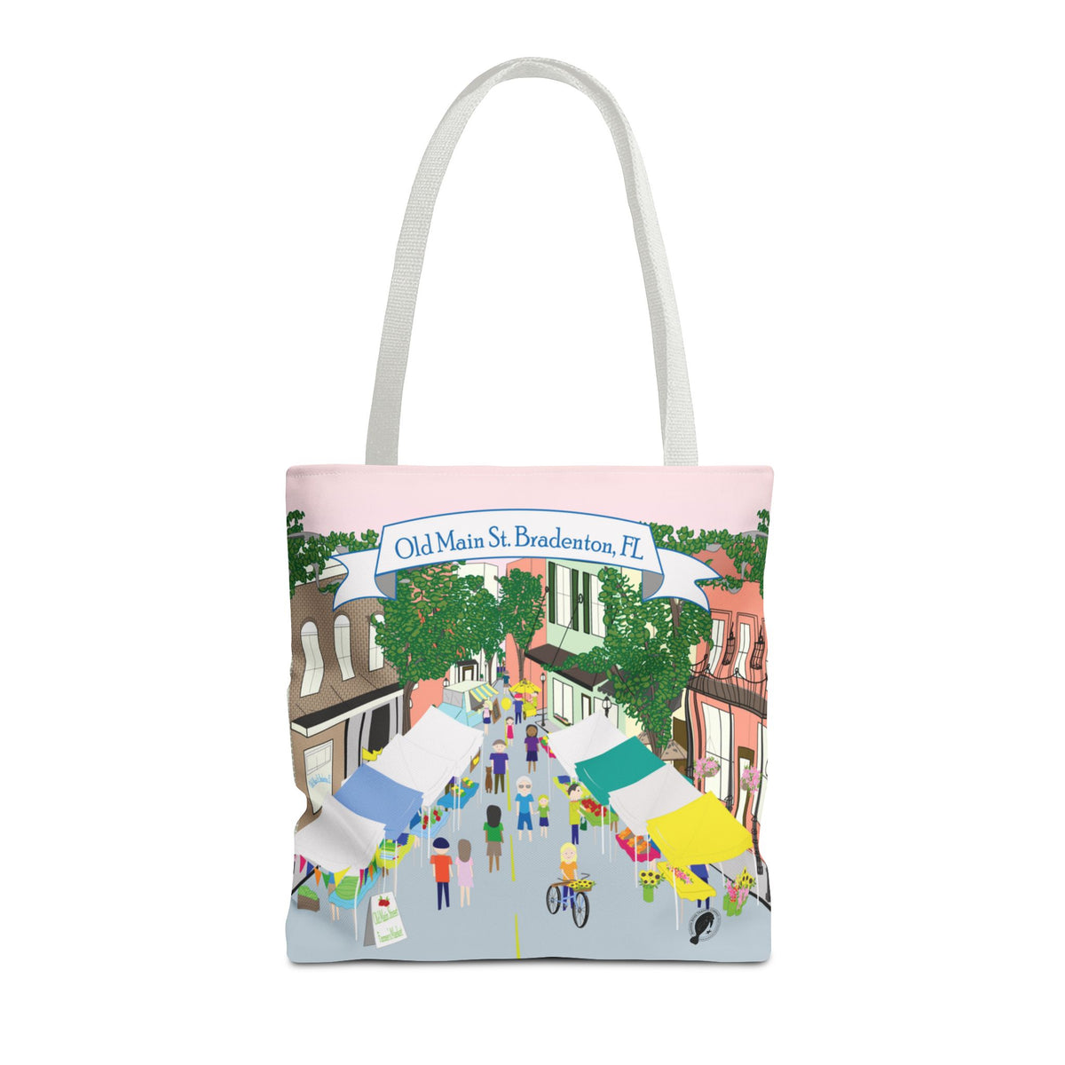 Old Main Street Bradenton Tote Bag