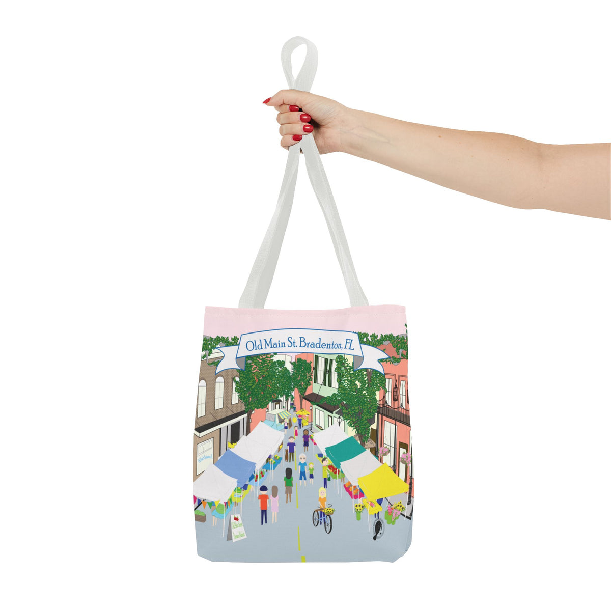 Old Main Street Bradenton Tote Bag
