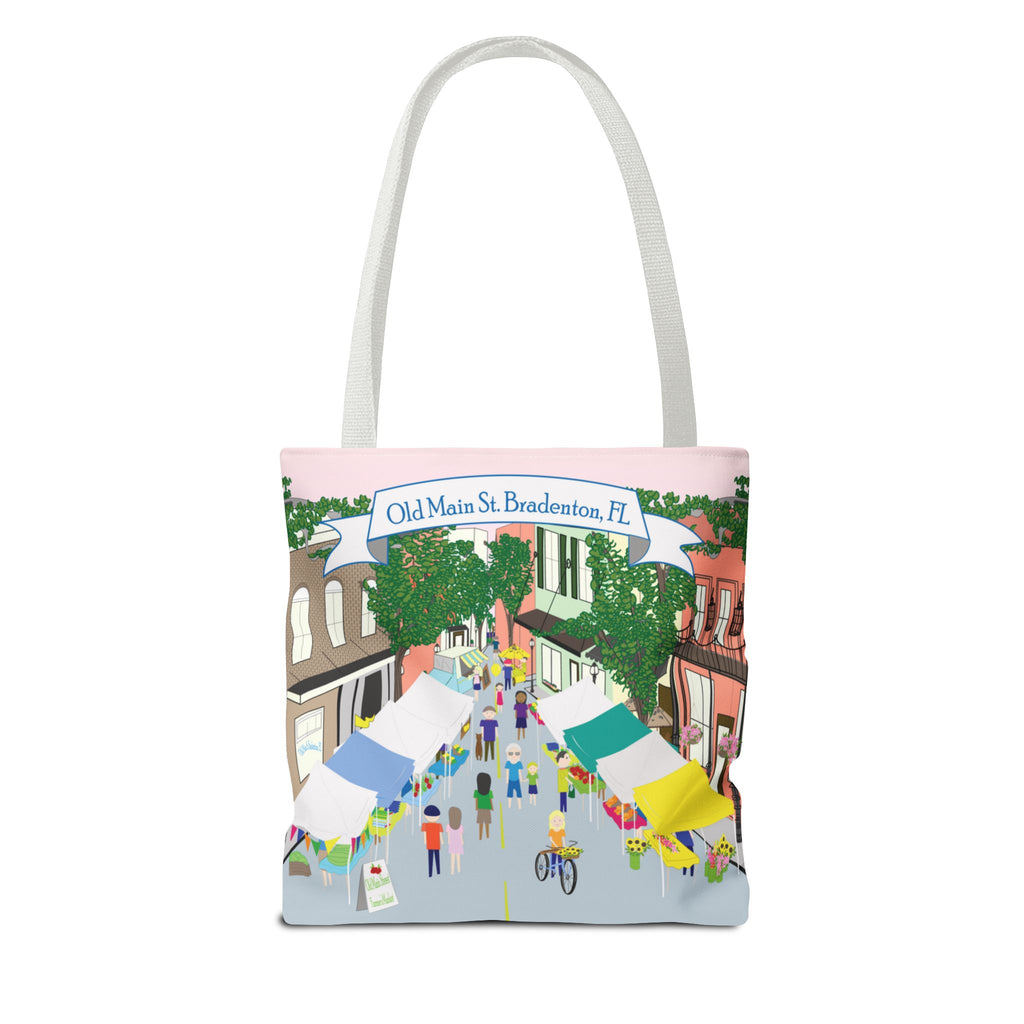 Old Main Street Bradenton Tote Bag