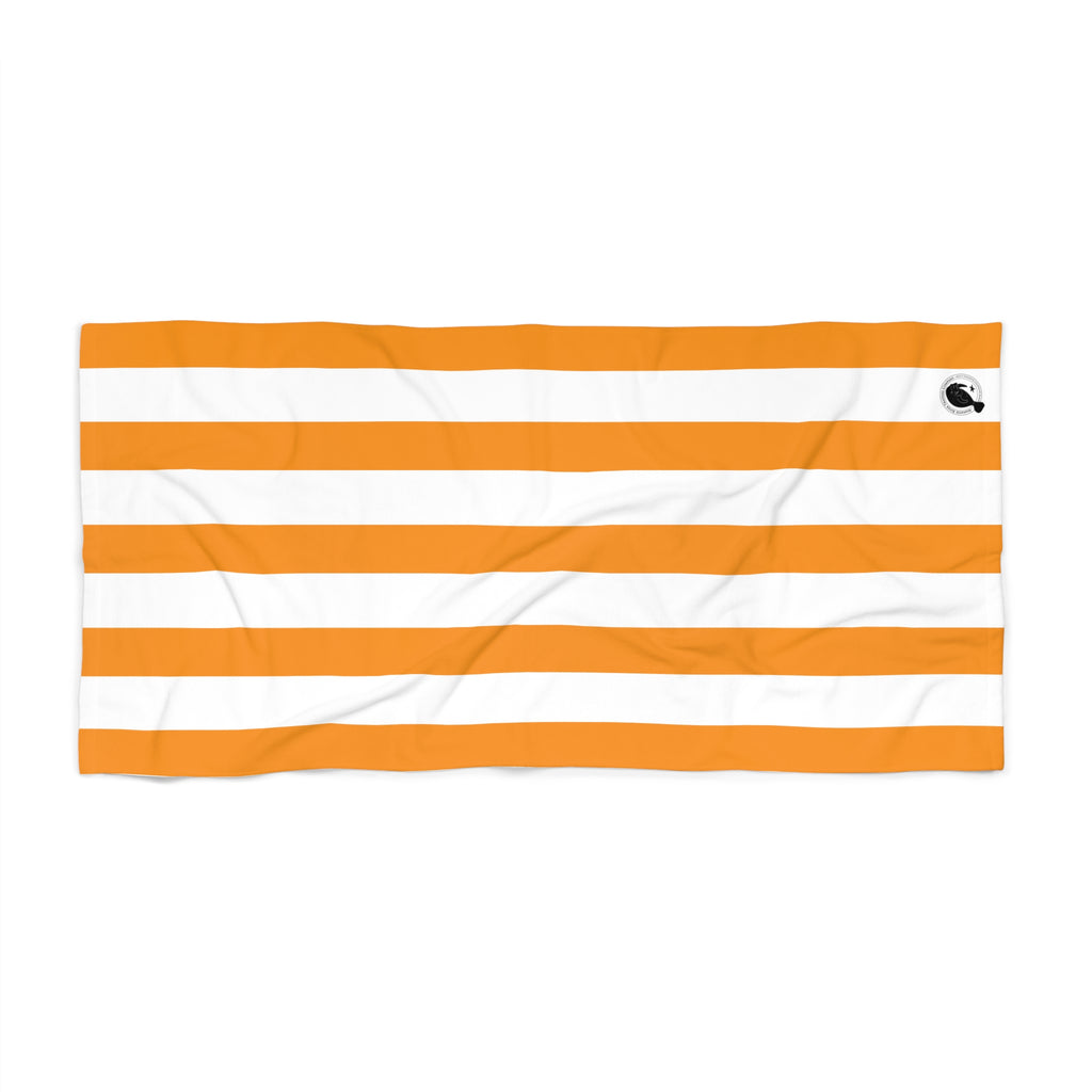 Sunny Striped Beach Towel