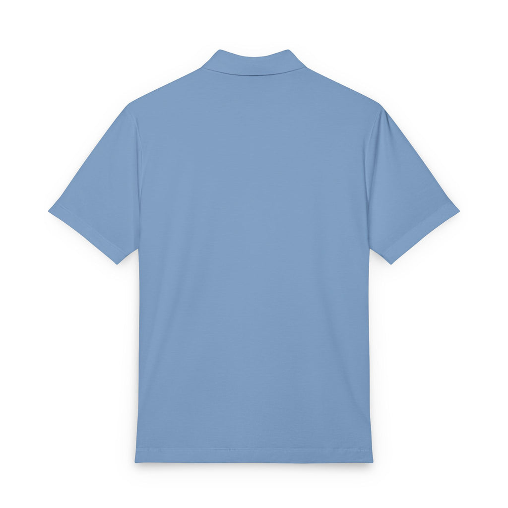 Manatee River Trading Co Embroidered Emblem -  Men's Stretch Jersey Polo
