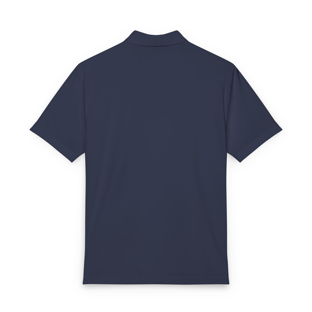 Manatee River Trading Co Embroidered Emblem -  Men's Stretch Jersey Polo