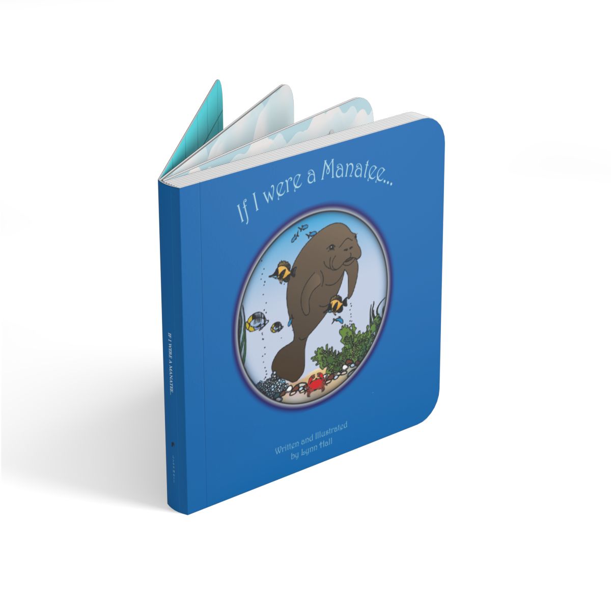"If I Were a Manatee..." Illustrated Baby Board Book